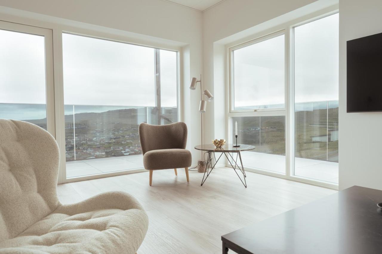 Nordic Swan Aparthotel With Panoramic Seaview Tórshavn Exterior foto